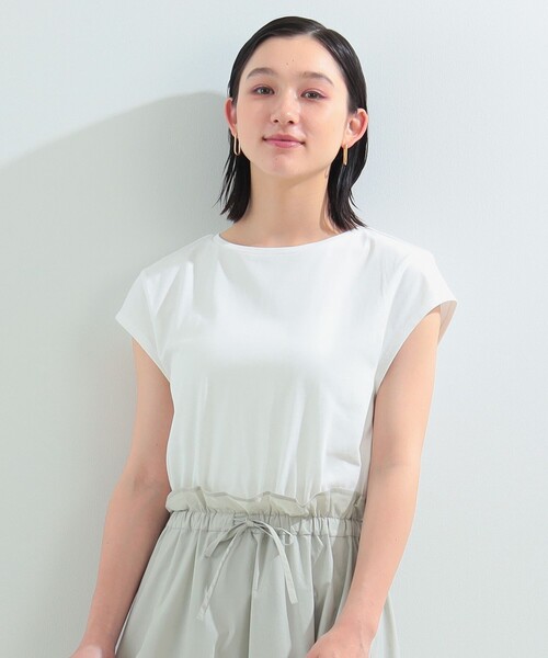 RayBEAMS/イソザイキリカエフレンチスリーブワンピース