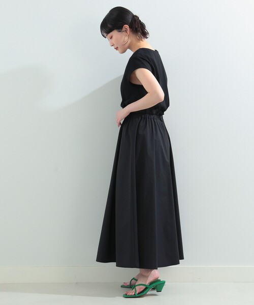 RayBEAMS/イソザイキリカエフレンチスリーブワンピース