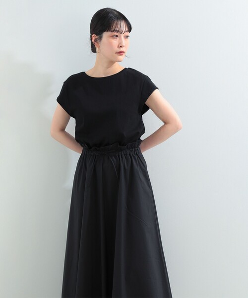 RayBEAMS/イソザイキリカエフレンチスリーブワンピース