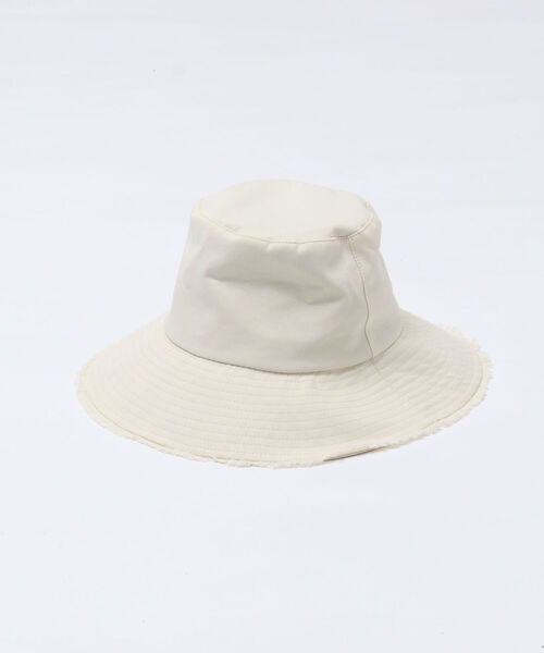NOLLEY’S Sophi(ノーリーズソフィ)の「フリンジハット(ハット・レディース・ブラック/アイボリー・FREE)」の3枚目の写真