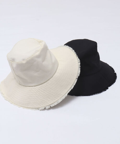 NOLLEY’S Sophi(ノーリーズソフィ)の「フリンジハット(ハット・レディース・ブラック/アイボリー・FREE)」の9枚目の写真