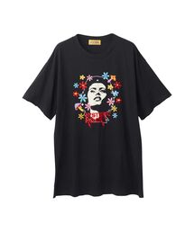 HYSTERIC GLAMOUR | HYS FLOWER刺繍 オーバーサイズTシャツ(Tシャツ/カットソー)