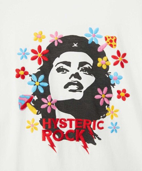 美品♡ Hysteric Glamour ファティーグジャケット 刺繍 Lサイズ HYSTERIC GLAMOUR - VIXEN GIRL刺繍 ヴァーシティジャケット