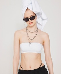 韓国ブランド CRANK クランク METAL LOGO BRA TOP ブラトップ
