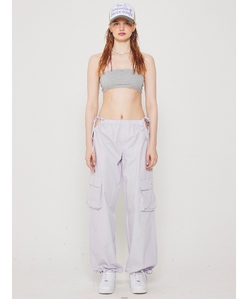 CRANK(クランク)の「韓国ブランド CRANK クランク METAL LOGO BRA TOP ブラトップ(チューブトップ・レディース・ホワイト/ブラック/杢グレー・ONE SIZE)」の20枚目の写真
