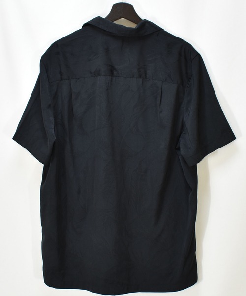 VINTAGE(ヴィンテージ)の「【ヴィンテージ古着】00's GEORGE/ジョージ ブラック ボタニカル柄 半袖シャツ(シャツ/ブラウス・メンズ・ブラック・LARGE)」の4枚目の写真