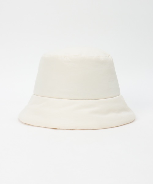 ikka（イッカ）の「ナイロンボンディングハット（ハット・レディース・ブラック/オフホワイト・FREE）」の4枚目の写真