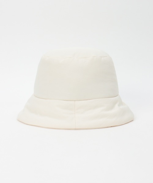 ikka（イッカ）の「ナイロンボンディングハット（ハット・レディース・ブラック/オフホワイト・FREE）」の5枚目の写真