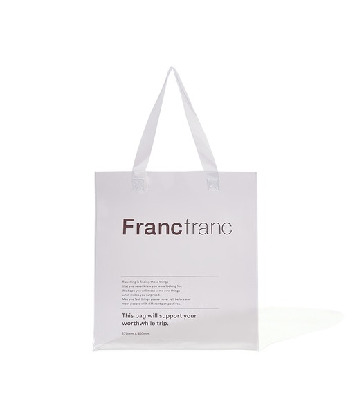 Francfranc（フランフラン）の「クリア トートバッグ クリア（トートバッグ・レディース・クリア・FREE）」の3枚目の写真