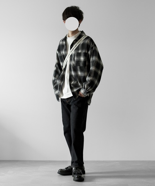 RUUBON（ルーボン）の「【RUUBON】 12.5oz slim denim pants / 12.5oz スリムデニムパンツ（デニムパンツ・メンズ・グレー/ブラック/サックスブルー・M/S/L）」の6枚目の写真