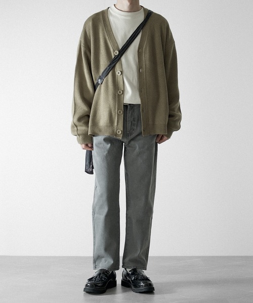 RUUBON（ルーボン）の「【RUUBON】 12.5oz slim denim pants / 12.5oz スリムデニムパンツ（デニムパンツ・メンズ・グレー/ブラック/サックスブルー・M/S/L）」の7枚目の写真