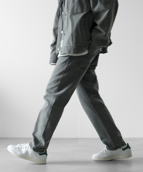 RUUBON（ルーボン）の「【RUUBON】 12.5oz slim denim pants / 12.5oz スリムデニムパンツ（デニムパンツ・メンズ・グレー/ブラック/サックスブルー・M/S/L）」の9枚目の写真