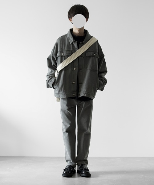 RUUBON（ルーボン）の「【RUUBON】 12.5oz slim denim pants / 12.5oz スリムデニムパンツ（デニムパンツ・メンズ・グレー/ブラック/サックスブルー・M/S/L）」の12枚目の写真