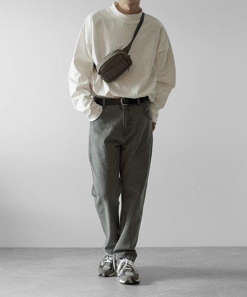 RUUBON（ルーボン）の「【RUUBON】 12.5oz slim denim pants / 12.5oz スリムデニムパンツ（デニムパンツ・メンズ・グレー/ブラック/サックスブルー・M/S/L）」の18枚目の写真