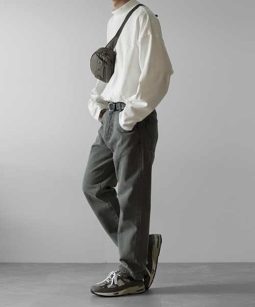 RUUBON（ルーボン）の「【RUUBON】 12.5oz slim denim pants / 12.5oz スリムデニムパンツ（デニムパンツ・メンズ・グレー/ブラック/サックスブルー・M/S/L）」の20枚目の写真