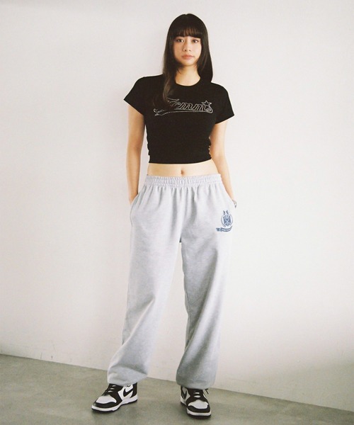 FCMM(エフシーエムエム)の「【日本限定アイテム】RHINE STONE S/S TEE/ラインストーンショートスリーブT(Tシャツ/カットソー・レディース・ブラック/ミント/ホワイト・MEDIUM/SMALL)」の15枚目の写真