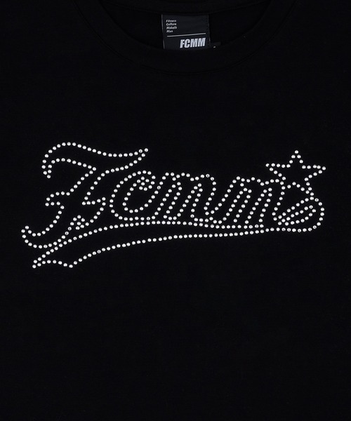 FCMM(エフシーエムエム)の「【日本限定アイテム】RHINE STONE S/S TEE/ラインストーンショートスリーブT(Tシャツ/カットソー・レディース・ブラック/ミント/ホワイト・MEDIUM/SMALL)」の11枚目の写真