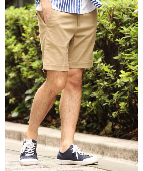EDIFICE（エディフィス）の「◇ストレッチチノショーツ（その他パンツ・メンズ・ホワイト/レッド/ネイビー/ブルー系その他/ベージュ/カーキ・46/48/44/42）」の3枚目の写真