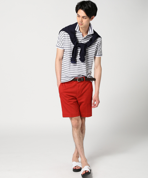 EDIFICE（エディフィス）の「◇ストレッチチノショーツ（その他パンツ・メンズ・ホワイト/レッド/ネイビー/ブルー系その他/ベージュ/カーキ・46/48/44/42）」の12枚目の写真