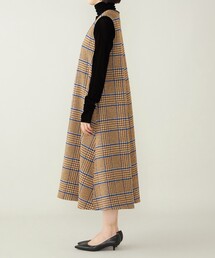 quaranciel: INTESPRA ツイード チェック ジャンパースカートを使った