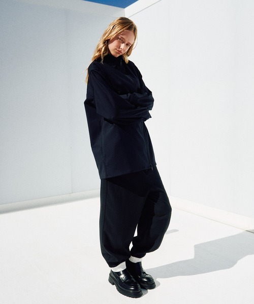 DOOPZ（ドープス）の「LOOSE RIB JOGGER PANTS / ルーズリブジョガーパンツ（その他パンツ・メンズ・ベージュ/ブラック・LARGE/MEDIUM/SMALL）」の11枚目の写真