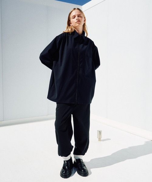 DOOPZ（ドープス）の「LOOSE RIB JOGGER PANTS / ルーズリブジョガーパンツ（その他パンツ・メンズ・ベージュ/ブラック・LARGE/MEDIUM/SMALL）」の9枚目の写真