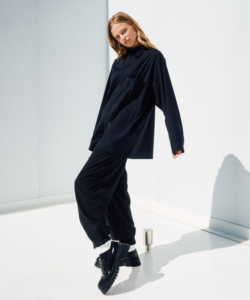 DOOPZ（ドープス）の「LOOSE RIB JOGGER PANTS / ルーズリブジョガーパンツ（その他パンツ・メンズ・ベージュ/ブラック・LARGE/MEDIUM/SMALL）」の20枚目の写真