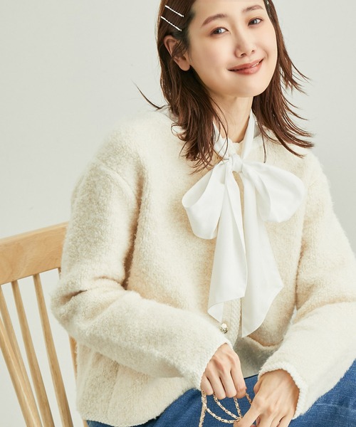 ROPE' PICNIC（ロペピクニック）の「シアーリボンブラウス（シャツ