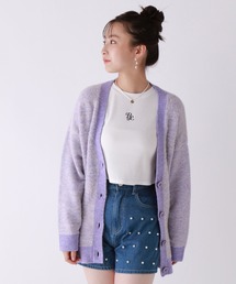 フワフワエアリーカーディガン