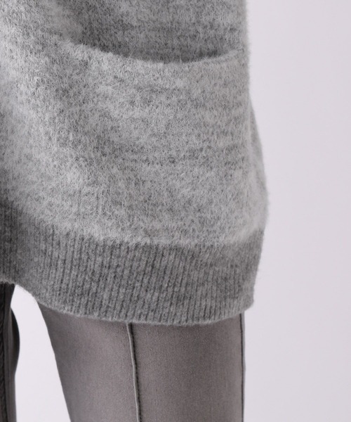 repipi armario（レピピ アルマリオ）の「フワフワエアリーカーディガン（カーディガン/ボレロ・キッズ・グリーン/パープル/グレー・SMALL/MEDIUM/LARGE）」の13枚目の写真