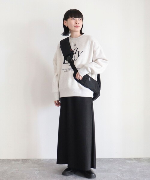 UNIVERSAL OVERALL（ユニバーサルオーバーオール）の「【UNIVERSAL OVERALL/ユニバーサルオーバーオール】ONE SHOULDER BODY WARA BAG（ボディバッグ/ウエストポーチ・レディース・グレー/ブラック・FREE）」の6枚目の写真