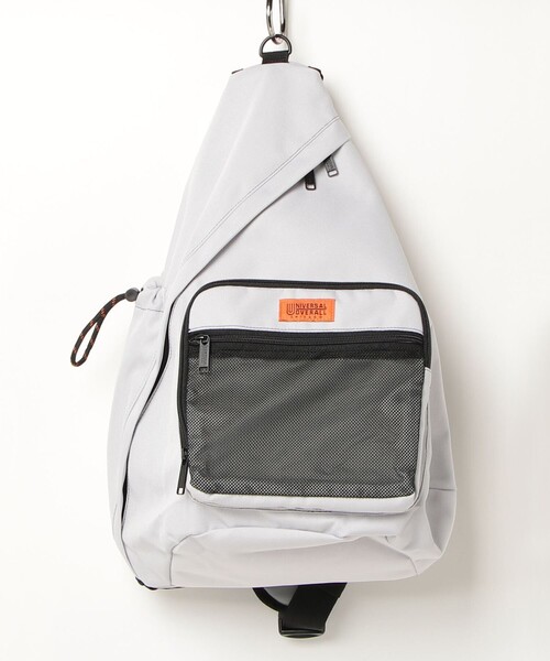 UNIVERSAL OVERALL（ユニバーサルオーバーオール）の「【UNIVERSAL OVERALL/ユニバーサルオーバーオール】ONE SHOULDER BODY WARA BAG（ボディバッグ/ウエストポーチ・レディース・グレー/ブラック・FREE）」の10枚目の写真