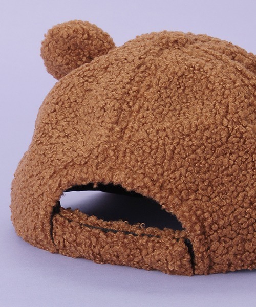 by LOVEiT(バイラビット)の「クマ耳ボアキャップ(キャップ・キッズ・モカ/ピンク/ブラック・L/M)」の7枚目の写真