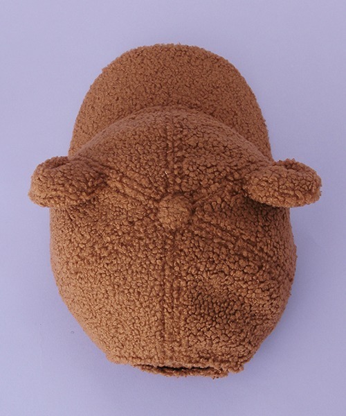 by LOVEiT(バイラビット)の「クマ耳ボアキャップ(キャップ・キッズ・モカ/ピンク/ブラック・L/M)」の6枚目の写真