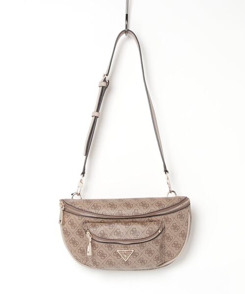 Guess（ゲス）の「MANHATTAN Belt Bag ベルトバッグ レディース（ボディバッグ/ウエストポーチ・レディース・ダークグレー/ベージュ・ONE SIZE）」の10枚目の写真