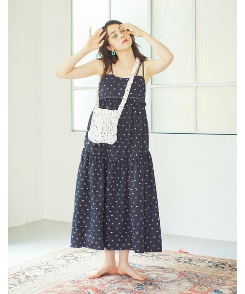 Little sunny bite(リトルサニーバイト)の「【8】【little sunny bite】cherry shoulder bag(ショルダーバッグ・レディース・ブルー/ピンク/ブラック・FREE)」の1枚目の写真