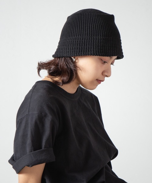 Knit Bucket Hat 3 / ニットバケットハット3（ニットキャップ/ビーニー