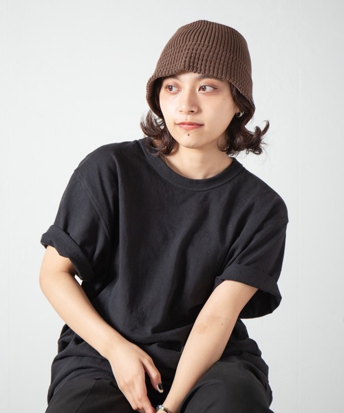 Knit Bucket Hat 3 / ニットバケットハット3（ニットキャップ/ビーニー