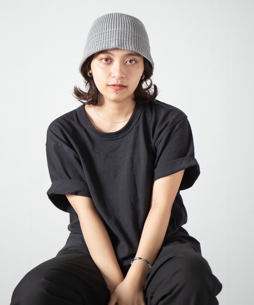 Knit Bucket Hat 3 / ニットバケットハット3（ニットキャップ/ビーニー