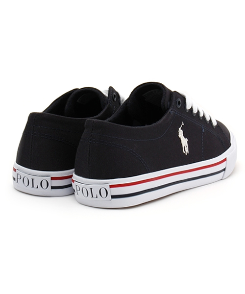 POLO RALPH LAUREN(ポロ ラルフ ローレン)の「ジュニア ウィメンズ ポロ ラルフローレン スカラー POLO SCHOLAR Jr 991802 991803(スニーカー・レディース・ホワイト/ネイビー・23cm/23.5cm/24cm/24.5cm/25cm)」の8枚目の写真
