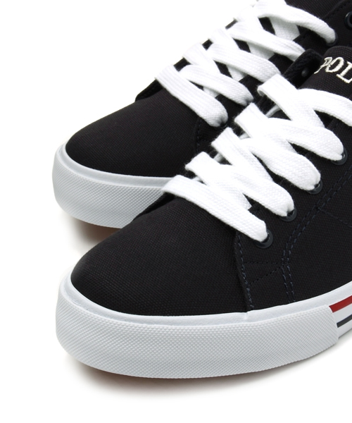 POLO RALPH LAUREN(ポロ ラルフ ローレン)の「ジュニア ウィメンズ ポロ ラルフローレン スカラー POLO SCHOLAR Jr 991802 991803(スニーカー・レディース・ホワイト/ネイビー・23cm/23.5cm/24cm/24.5cm/25cm)」の9枚目の写真