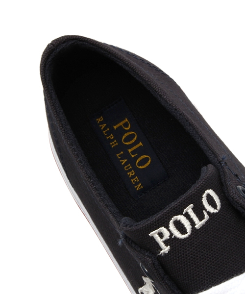 POLO RALPH LAUREN(ポロ ラルフ ローレン)の「ジュニア ウィメンズ ポロ ラルフローレン スカラー POLO SCHOLAR Jr 991802 991803(スニーカー・レディース・ホワイト/ネイビー・23cm/23.5cm/24cm/24.5cm/25cm)」の11枚目の写真