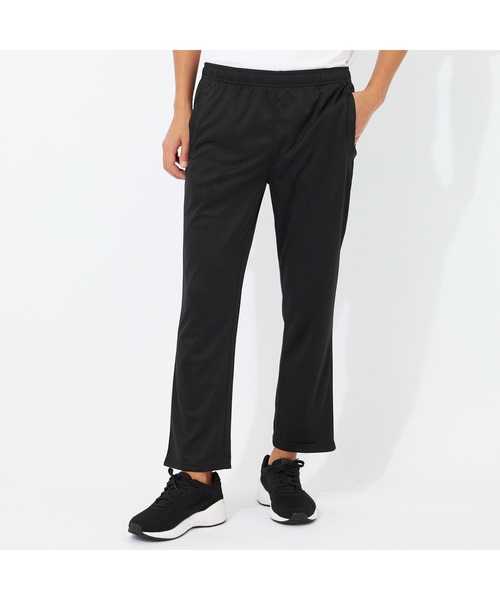 FILA(フィラ)の「FILA フィラ ブランド ロゴ ワンポイント メッシュ 微起毛 股下69cm ウエストゴム ロングパンツ ジャージパンツ スウェットパンツ(スウェットパンツ・メンズ・ブラック/チャコールグレー/ネイビー・M/LL/L)」の2枚目の写真