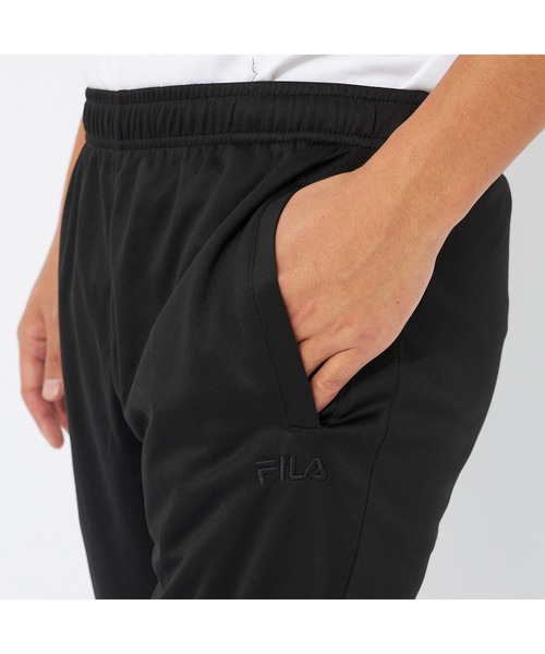 FILA(フィラ)の「FILA フィラ ブランド ロゴ ワンポイント メッシュ 微起毛 股下69cm ウエストゴム ロングパンツ ジャージパンツ スウェットパンツ(スウェットパンツ・メンズ・ブラック/チャコールグレー/ネイビー・M/LL/L)」の9枚目の写真