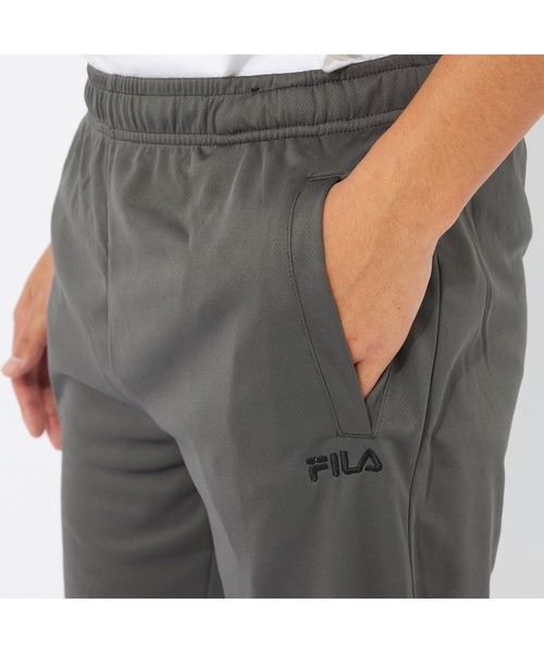 FILA(フィラ)の「FILA フィラ ブランド ロゴ ワンポイント メッシュ 微起毛 股下69cm ウエストゴム ロングパンツ ジャージパンツ スウェットパンツ(スウェットパンツ・メンズ・ブラック/チャコールグレー/ネイビー・M/LL/L)」の14枚目の写真