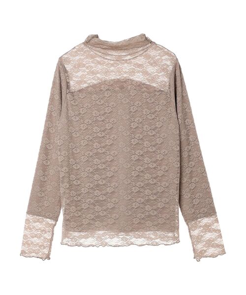earth music&ecology（アースミュージックアンドエコロジー）の「あったかフェミニンインナー(レース)（インナーウェア/肌着・レディース・ブラック/オフホワイト/モカ・S/M）」の22枚目の写真