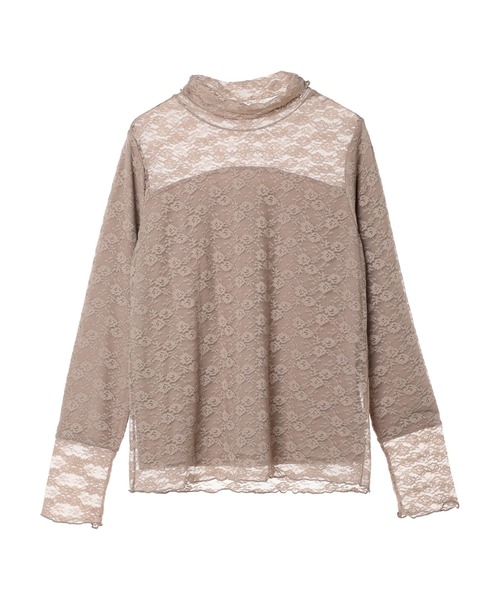 earth music&ecology（アースミュージックアンドエコロジー）の「あったかフェミニンインナー(レース)（インナーウェア/肌着・レディース・ブラック/オフホワイト/モカ・S/M）」の3枚目の写真