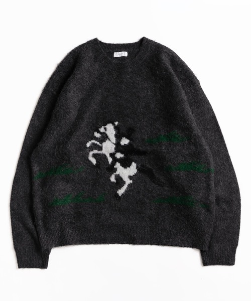 MUHET（ミュエータ）の「ホースジャガードニット（ニット