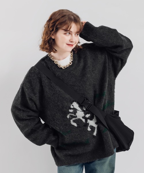 MUHET（ミュエータ）の「ホースジャガードニット（ニット