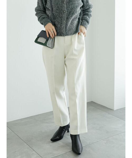 Te chichi(テチチ)の「タックパンツ(ドット/無地)(その他パンツ・レディース・ブラック/オフホワイト/グレー/ホワイト・F)」の2枚目の写真